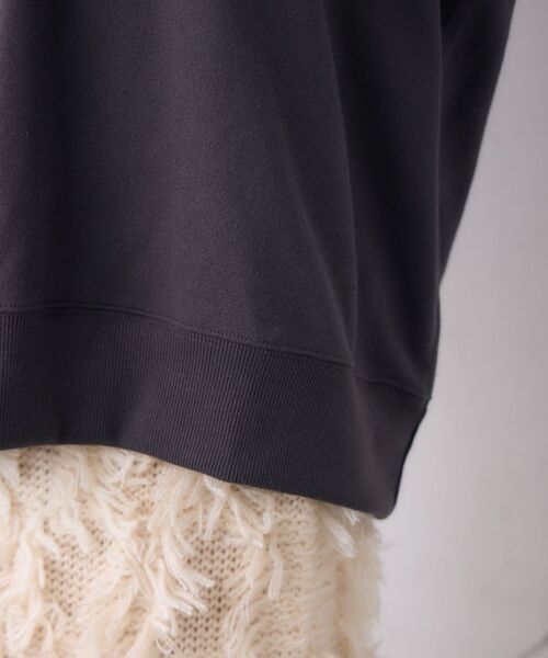 RETRO GIRL（レトロガール）の「スキッパートレーナー（スウェット・レディース・チャコールグレー/グリーン/ホワイト系その他・FREE）」の5枚目の写真