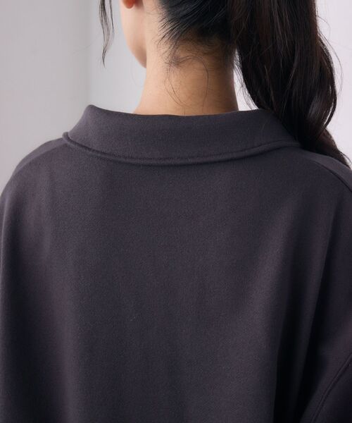 RETRO GIRL（レトロガール）の「スキッパートレーナー（スウェット・レディース・チャコールグレー/グリーン/ホワイト系その他・FREE）」の4枚目の写真