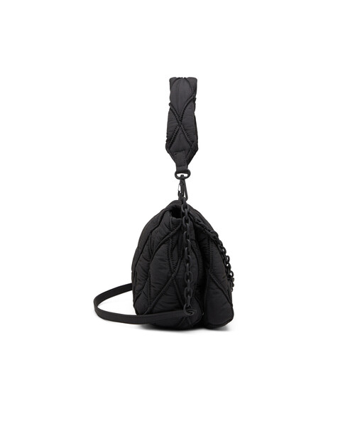 DIESEL(ディーゼル)の「ウィメンズ ショルダーバッグ M CHARM-D SHOULDER M(ショルダーバッグ・レディース・ブラック/ダークグリーン・UNI)」の16枚目の写真