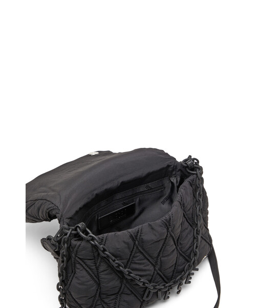 DIESEL(ディーゼル)の「ウィメンズ ショルダーバッグ M CHARM-D SHOULDER M(ショルダーバッグ・レディース・ブラック/ダークグリーン・UNI)」の18枚目の写真