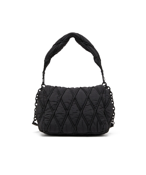 DIESEL(ディーゼル)の「ウィメンズ ショルダーバッグ M CHARM-D SHOULDER M(ショルダーバッグ・レディース・ブラック/ダークグリーン・UNI)」の19枚目の写真