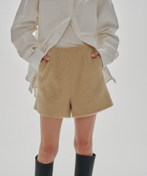 TODAYFUL（トゥデイフル）の「TODAYFUL Mohair Short Pants モヘア