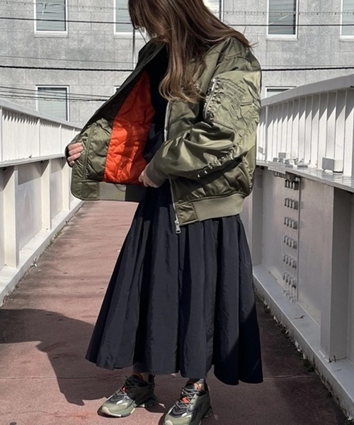 セール】撥水ボンバージャケット / 中綿 MA-1 フライトジャケット