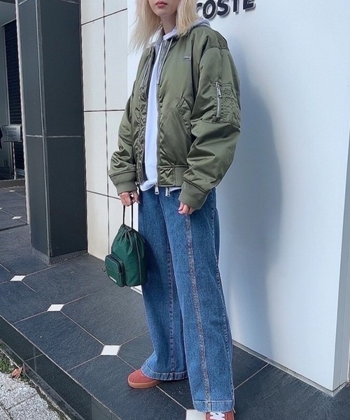 セール】撥水ボンバージャケット / 中綿 MA-1 フライトジャケット