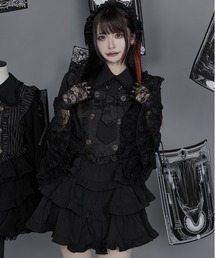 ililil（イルイルイル）の「『ililil/イルイルイル』【クラシカルロリ地雷ちゃん】フリルワンピース（シャツワンピース）」