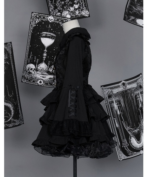 ililil（イルイルイル）の「『ililil/イルイルイル』【クラシカルロリ地雷ちゃん】フリルワンピース（シャツワンピース・レディース・B/A・FREE）」の15枚目の写真