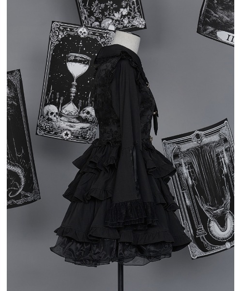 ililil（イルイルイル）の「『ililil/イルイルイル』【クラシカルロリ地雷ちゃん】フリルワンピース（シャツワンピース・レディース・B/A・FREE）」の17枚目の写真