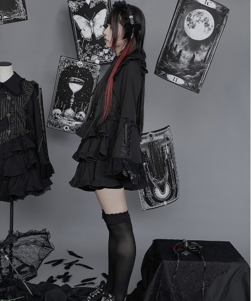 ililil（イルイルイル）の「『ililil/イルイルイル』【クラシカルロリ地雷ちゃん】フリルワンピース（シャツワンピース・レディース・B/A・FREE）」の7枚目の写真