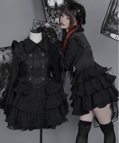 ililil（イルイルイル）の「『ililil/イルイルイル』【クラシカルロリ地雷ちゃん】フリルワンピース（シャツワンピース・レディース・B/A・FREE）」の10枚目の写真