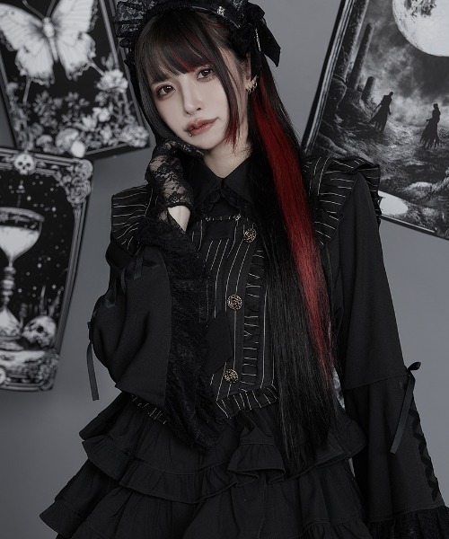 ililil（イルイルイル）の「『ililil/イルイルイル』【クラシカルロリ地雷ちゃん】フリルワンピース（シャツワンピース・レディース・B/A・FREE）」の11枚目の写真