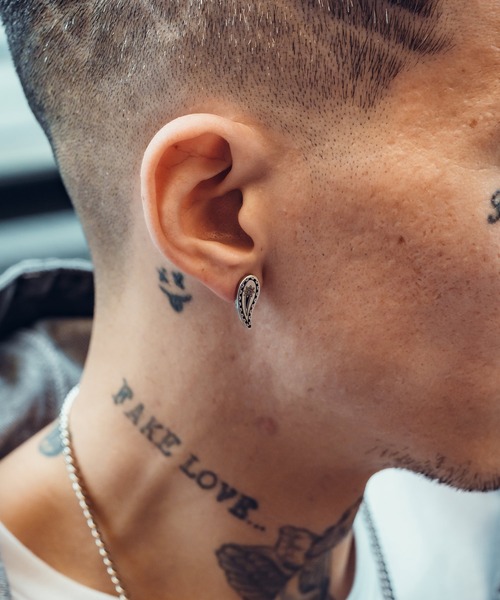 Subciety（サブサエティ）の「Paisley pierce（ピアス（片耳用）・メンズ・シルバー/ゴールド・FREE）」の6枚目の写真