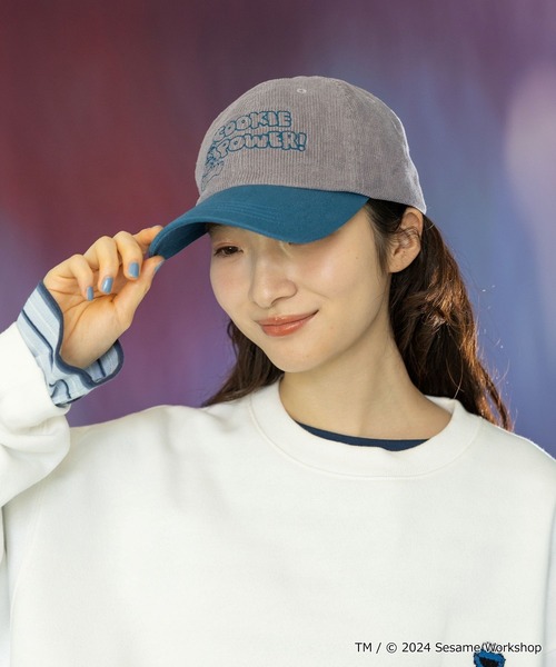 niko and...(ニコアンド)の「【SESAME STREET(セサミストリート)】コラボ 配色キャップ(キャップ・レディース・イエロー/ベージュ/グレー・FREE)」の4枚目の写真
