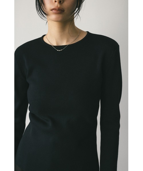 ニット セーター ショルダーモードニット レディース STYLEMIXER ニット セーター ショルダーモードニット レディース