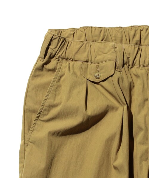 セール】コンフォート クロス 2プリーツ リラックス トラウザーズ