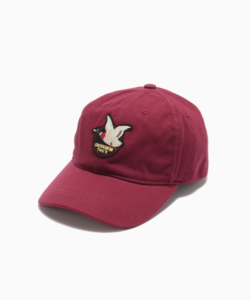CHEVIGNON（シェビニオン）の「CHEVIGNON / シェビニオン 417別注 TOGS CAP（キャップ・メンズ・ベージュ/レッド/ブラック・FREE）」の3枚目の写真