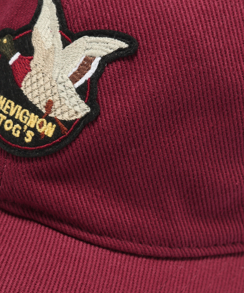 CHEVIGNON（シェビニオン）の「CHEVIGNON / シェビニオン 417別注 TOGS CAP（キャップ・メンズ・ベージュ/レッド/ブラック・FREE）」の8枚目の写真