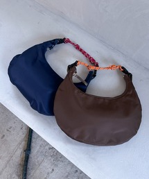 Doux archives（ドゥアルシーヴ）の「[ﾙﾍﾞﾙﾆ]Cord moon bag S(N)（ハンドバッグ）」