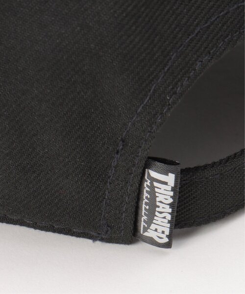 VENCEEXCHANGE（ヴァンスエクスチェンジ）の「THRASHER スラッシャー FIRE ベースボールキャップ（キャップ・メンズ・グレー/ホワイト/ブラック・フリー）」の13枚目の写真