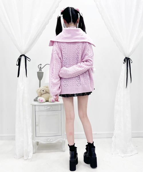 セール】セーラ襟フリルカーディガン（カーディガン/ボレロ