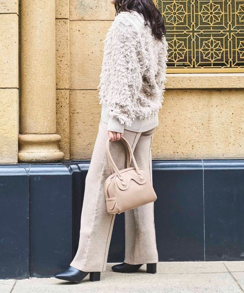 Sirin(シリン)の「ラインニットワイドパンツ【2サイズ展開】(その他パンツ・レディース・グレー/ベージュ・X-SMALL/SMALL)」の15枚目の写真