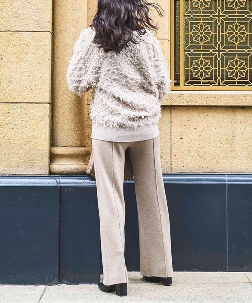 Sirin(シリン)の「ラインニットワイドパンツ【2サイズ展開】(その他パンツ・レディース・グレー/ベージュ・X-SMALL/SMALL)」の16枚目の写真