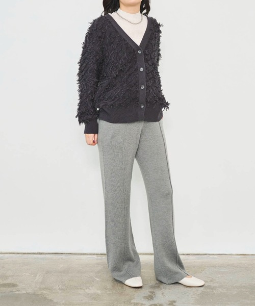 Sirin(シリン)の「ラインニットワイドパンツ【2サイズ展開】(その他パンツ・レディース・グレー/ベージュ・X-SMALL/SMALL)」の21枚目の写真