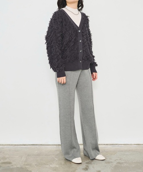 Sirin(シリン)の「ラインニットワイドパンツ【2サイズ展開】(その他パンツ・レディース・グレー/ベージュ・X-SMALL/SMALL)」の22枚目の写真