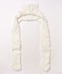 SPINNS | ねこ耳ファーマフラー(ニットキャップ/ビーニー)