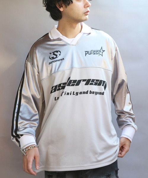 8(eight)（エイト）の「グロッシーサッカーT（Tシャツ/カットソー