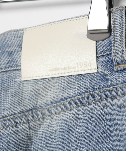 PAGEBOY（ページボーイ）の「カーブポケットデニム（デニムパンツ・レディース・ブルー/ブラック・SMALL/MEDIUM）」の9枚目の写真