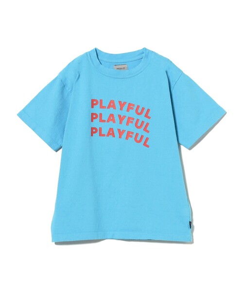 ARCH & LINE(アーチアンドライン)の「ARCH&LINE / USAコットン カラー 半袖 Tシャツ 2025(100~145cm)(Tシャツ/カットソー・キッズ・ブルー系その他2/レッド/グリーン系その他2・S(100-110)/XL(135-145)/M(115-125)/L(125-135))」の4枚目の写真