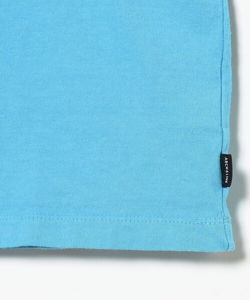 ARCH & LINE(アーチアンドライン)の「ARCH&LINE / USAコットン カラー 半袖 Tシャツ 2025(100~145cm)(Tシャツ/カットソー・キッズ・ブルー系その他2/レッド/グリーン系その他2・S(100-110)/XL(135-145)/M(115-125)/L(125-135))」の6枚目の写真