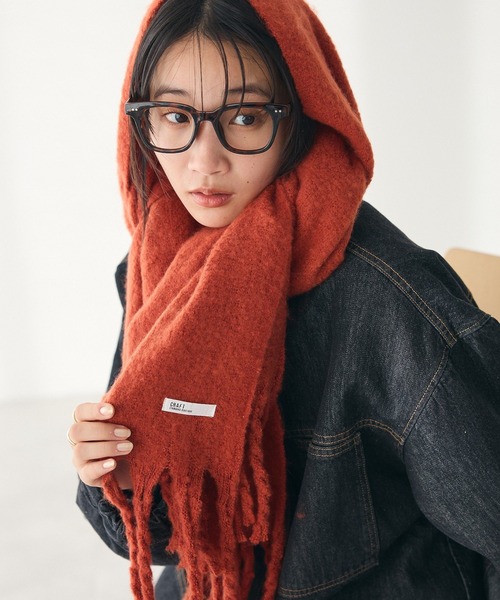 CRAFT STANDARD BOUTIQUE(クラフトスタンダードブティック)の「ブークレマフラー(マフラー・レディース・ライトグレー・FREE)」の3枚目の写真