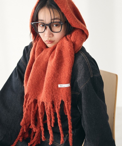 CRAFT STANDARD BOUTIQUE(クラフトスタンダードブティック)の「ブークレマフラー(マフラー・レディース・ライトグレー・FREE)」の5枚目の写真