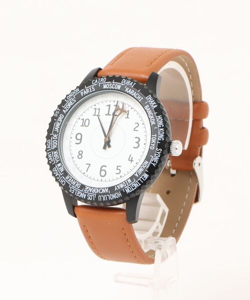 【セール】【SETUP7】ワールドタイムウォッチ YM125 FW（アナログ腕時計）｜SETUP7（セットアップセブン）