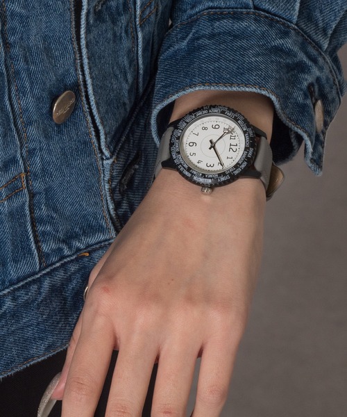 【セール】【SETUP7】ワールドタイムウォッチ YM125 FW（アナログ腕時計）｜SETUP7（セットアップセブン）