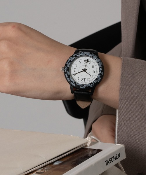 【セール】【SETUP7】ワールドタイムウォッチ YM125 FW（アナログ腕時計）｜SETUP7（セットアップセブン）