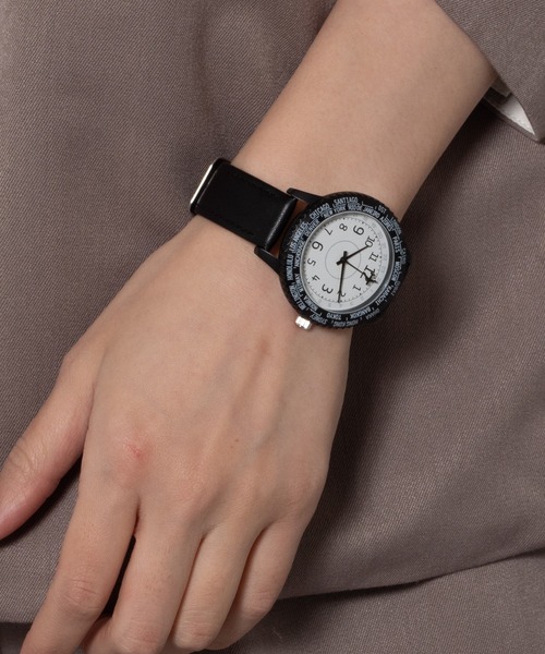 【セール】【SETUP7】ワールドタイムウォッチ YM125 FW（アナログ腕時計）｜SETUP7（セットアップセブン）