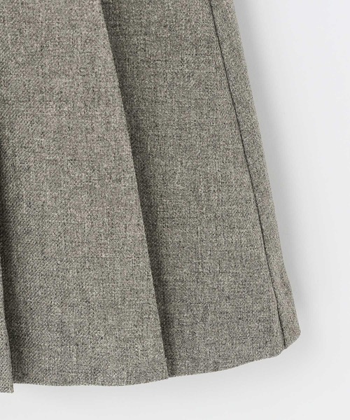 LOWRYS FARM（ローリーズファーム）の「メランジツイルジャンパースカート　241720（ジャンパースカート・キッズ・グレー/チャコールグレー/ブラウン・110cm/120cm/130cm/140cm/150cm）」の6枚目の写真
