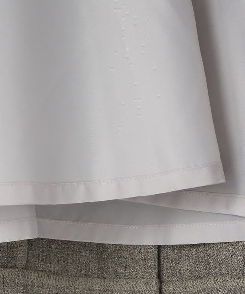 LOWRYS FARM（ローリーズファーム）の「メランジツイルジャンパースカート　241720（ジャンパースカート・キッズ・グレー/チャコールグレー/ブラウン・110cm/120cm/130cm/140cm/150cm）」の10枚目の写真