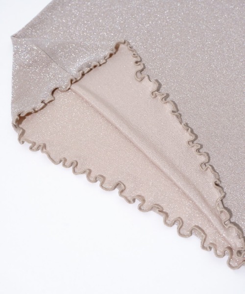 flower(フラワー)の「シャイニーメロウロングスリーブ(Tシャツ/カットソー・レディース・ピンク/シルバー・FREE)」の8枚目の写真