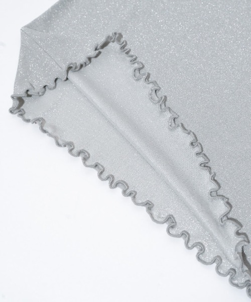 flower(フラワー)の「シャイニーメロウロングスリーブ(Tシャツ/カットソー・レディース・ピンク/シルバー・FREE)」の15枚目の写真