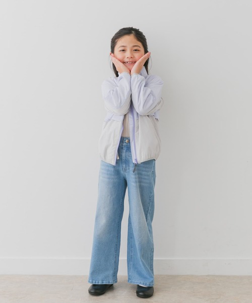 URBAN RESEARCH DOORS（アーバンリサーチドアーズ）の「『WEB/一部店舗限定サイズ』パッカブルウィンドブレーカー(KIDS)（その他アウター・キッズ・ミント/パープル・105/120/135/150）」の17枚目の写真