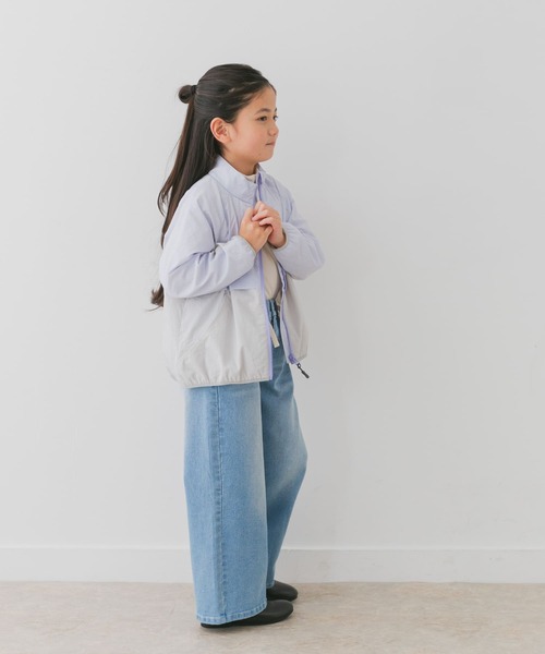 URBAN RESEARCH DOORS（アーバンリサーチドアーズ）の「『WEB/一部店舗限定サイズ』パッカブルウィンドブレーカー(KIDS)（その他アウター・キッズ・ミント/パープル・105/120/135/150）」の21枚目の写真