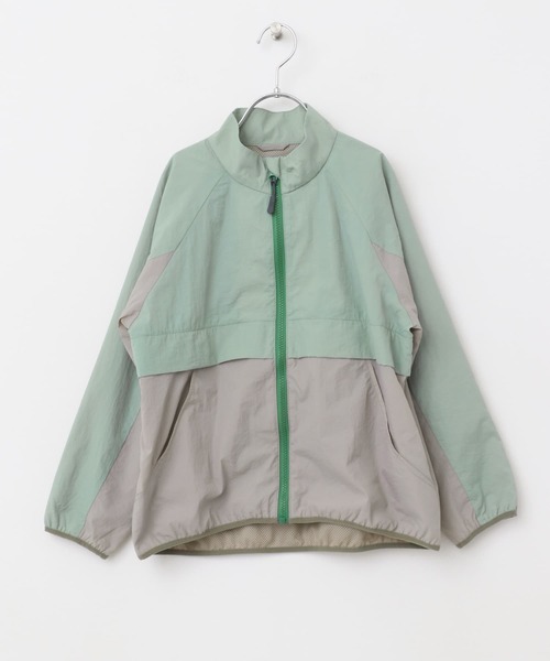 URBAN RESEARCH DOORS（アーバンリサーチドアーズ）の「『WEB/一部店舗限定サイズ』パッカブルウィンドブレーカー(KIDS)（その他アウター・キッズ・ミント/パープル・105/120/135/150）」の4枚目の写真