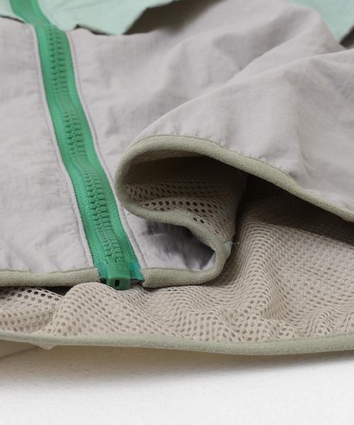 URBAN RESEARCH DOORS（アーバンリサーチドアーズ）の「『WEB/一部店舗限定サイズ』パッカブルウィンドブレーカー(KIDS)（その他アウター・キッズ・ミント/パープル・105/120/135/150）」の8枚目の写真