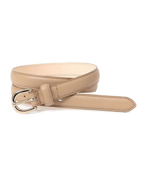 イタリアンレザー ゴールド バックル ベルト（ベルト）｜SHIPS
