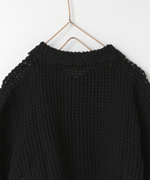 LOWRYS FARM（ローリーズファーム）の「カギバリカーディガン　319674（カーディガン/ボレロ・キッズ・アイボリー/ブラック・110cm/120cm/130cm/140cm/150cm）」の9枚目の写真