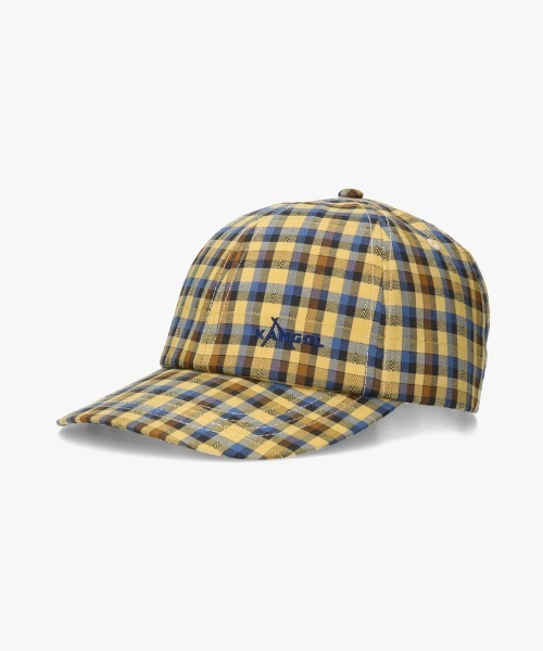 KANGOL(カンゴール)の「KANGOL CLUB PLAID BASEBALL / カンゴール(キャップ・レディース・イエロー/グリーン/グレー・ONE SIZE)」の3枚目の写真