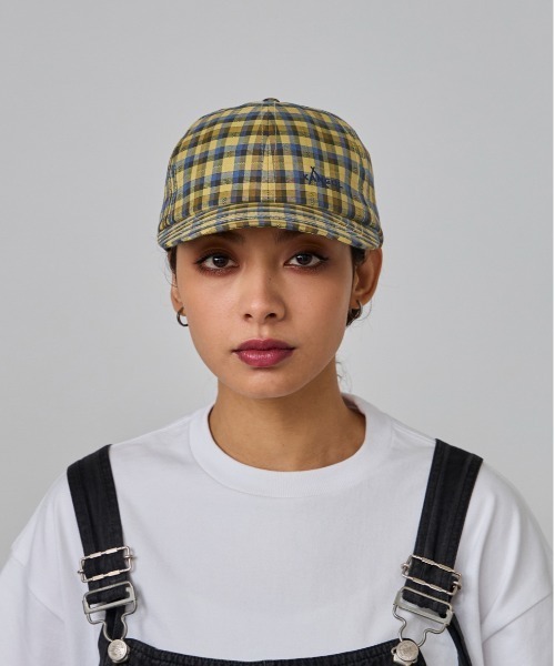 KANGOL(カンゴール)の「KANGOL CLUB PLAID BASEBALL / カンゴール(キャップ・レディース・イエロー/グリーン/グレー・ONE SIZE)」の14枚目の写真